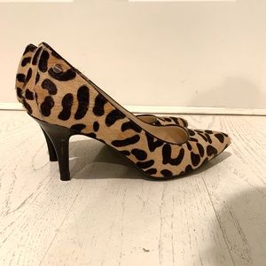 Calvin Klein Leopard Print Heels